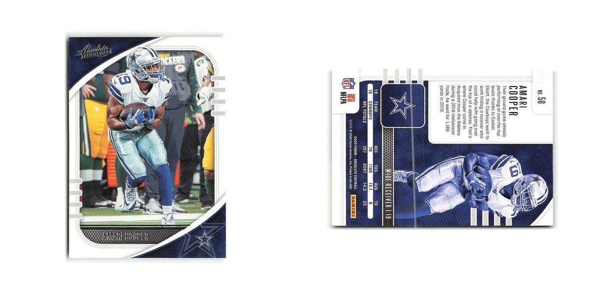 Amari Cooper 2020 Panini Absolute #50 Dallas Cowboys Football Card NM