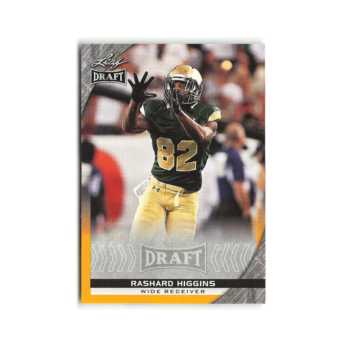 Rashard Higgins 2016 Leaf Draft Gold #74 Colorado State Rams Football Card NM