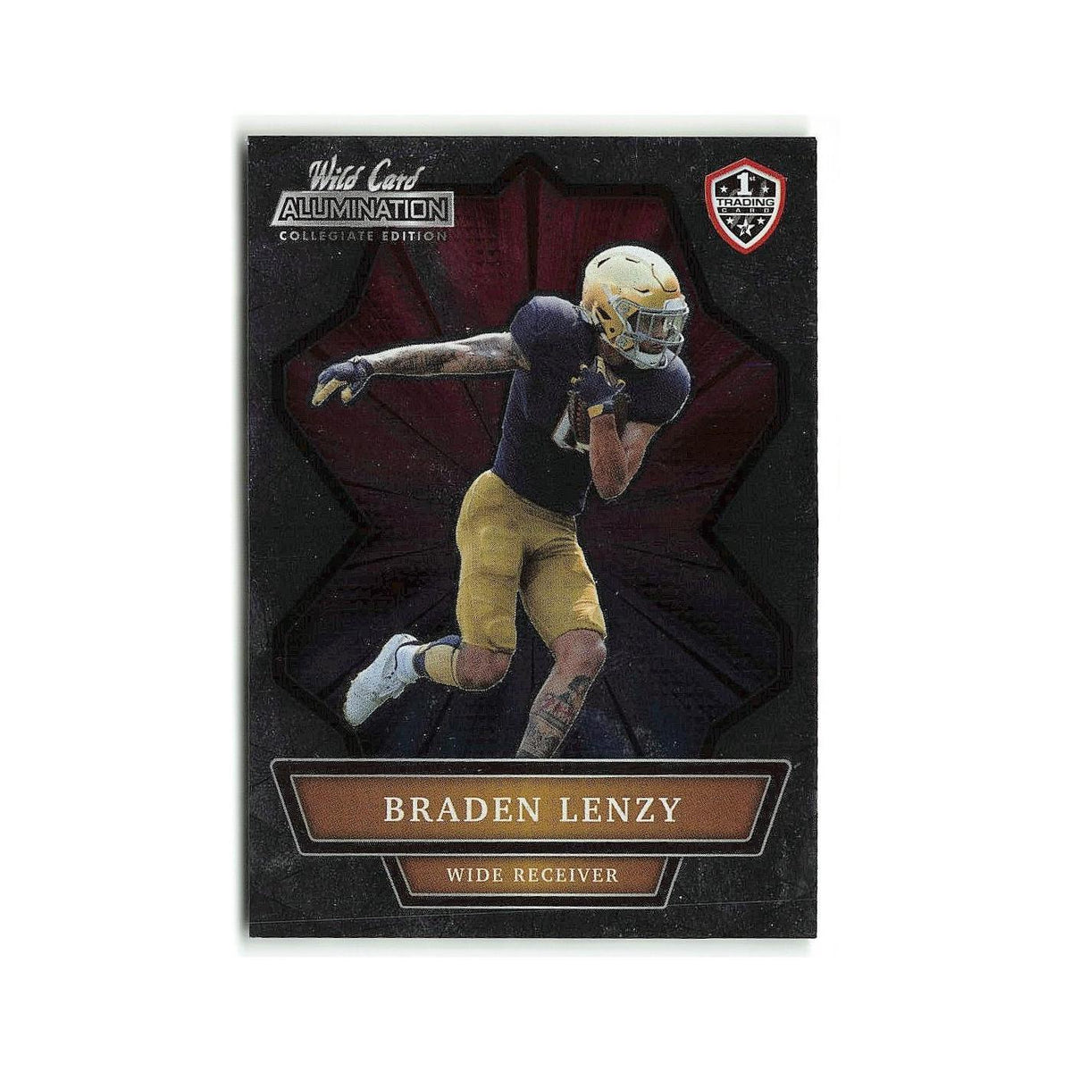 Braden Lenzy 2021 Wild Card Alumination #ANBC 5 Football Card NM