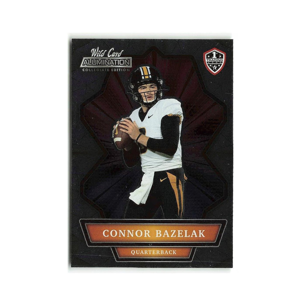 Connor Bazelak 2021 Wild Card Alumination #ANBC 16 Football Card NM