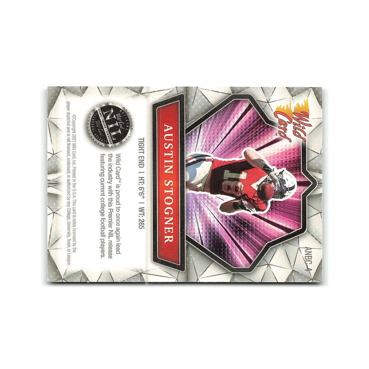 Kyle Trask  2021 Wild Card Alumination #ANBC 4 Football Card NM