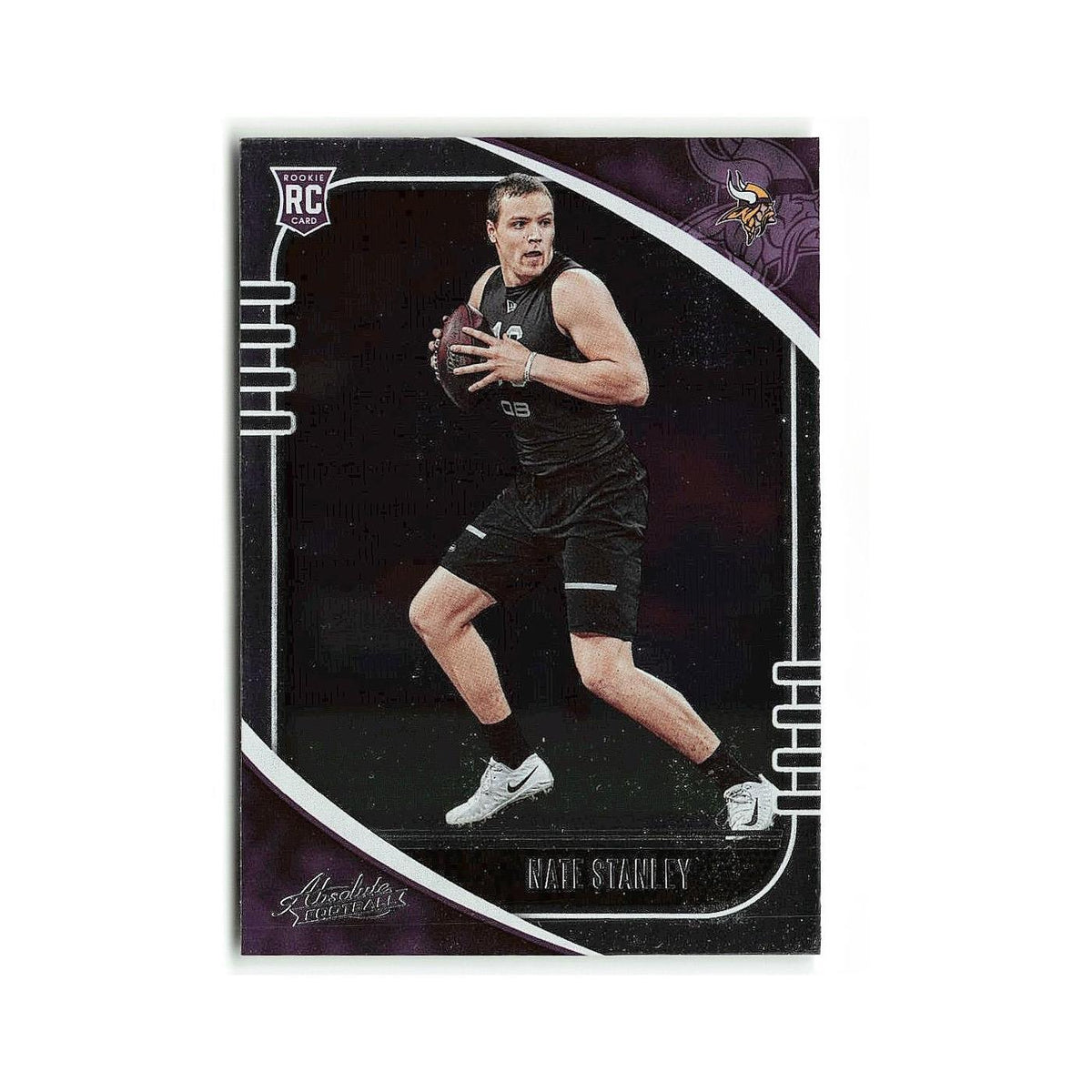 Nate Stanley Rookie 2020 Panini Absolute #182 Minnesota Vikings Football Card NM