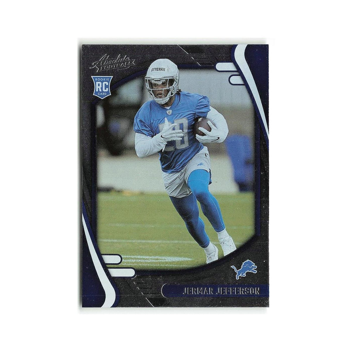 Jermar Jefferson Rookie 2021 Panini Absolute #169 Detroit Lions Football Card NM