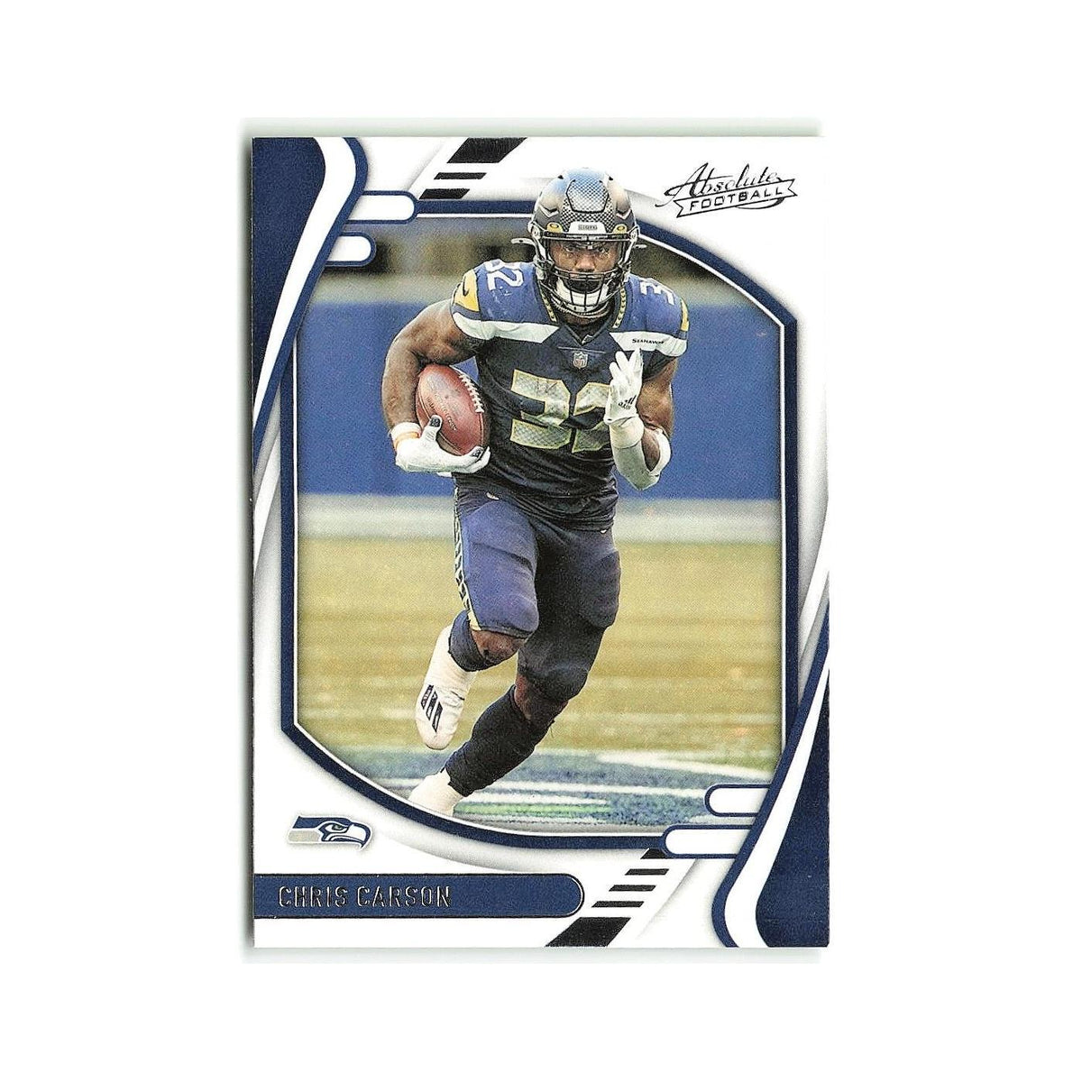Chris Carson 2021 Panini Absolute #87 Seattle Seahawks Football Card NM