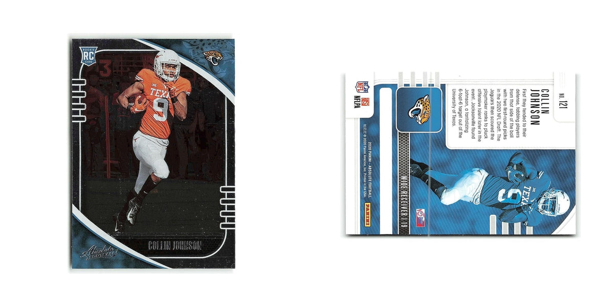 Collin Johnson Rookie 2020 Panini Absolute #121 Jacksonville Jaguars NM