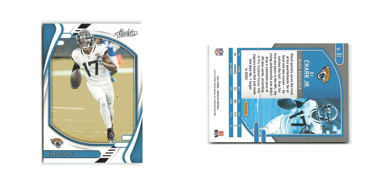 DJ Chark Jr. 2021 Panini Absolute #61 Jacksonville Jaguars Football Card NM