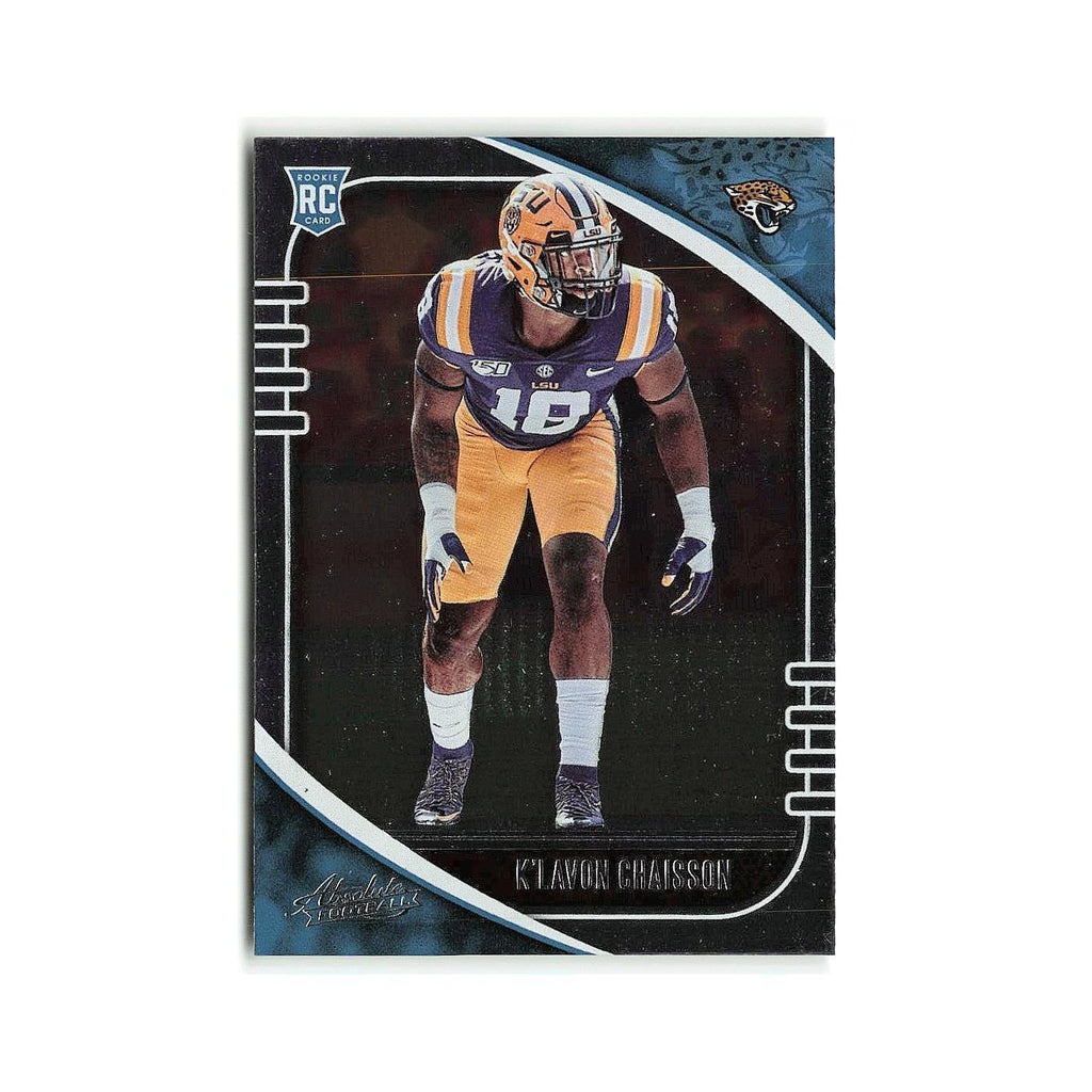 K'Lavon Chaisson Rookie 2020 Panini Absolute #173 Jacksonville Jaguars NM