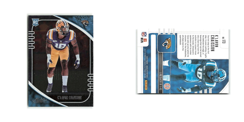 K'Lavon Chaisson Rookie 2020 Panini Absolute #173 Jacksonville Jaguars NM