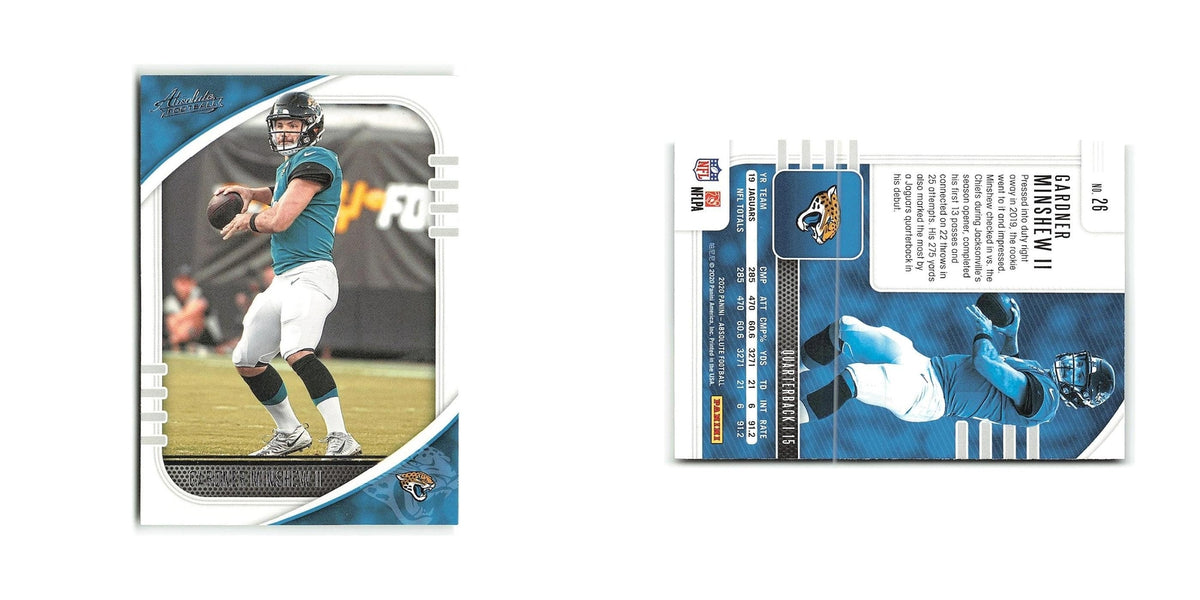 Gardner Minshew II 2020 Panini Absolute #26 Jacksonville Jaguars NM