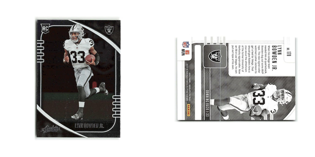 Lynn Bowden Jr. Rookie 2020 Panini Absolute #178 Las Vegas Raiders NM