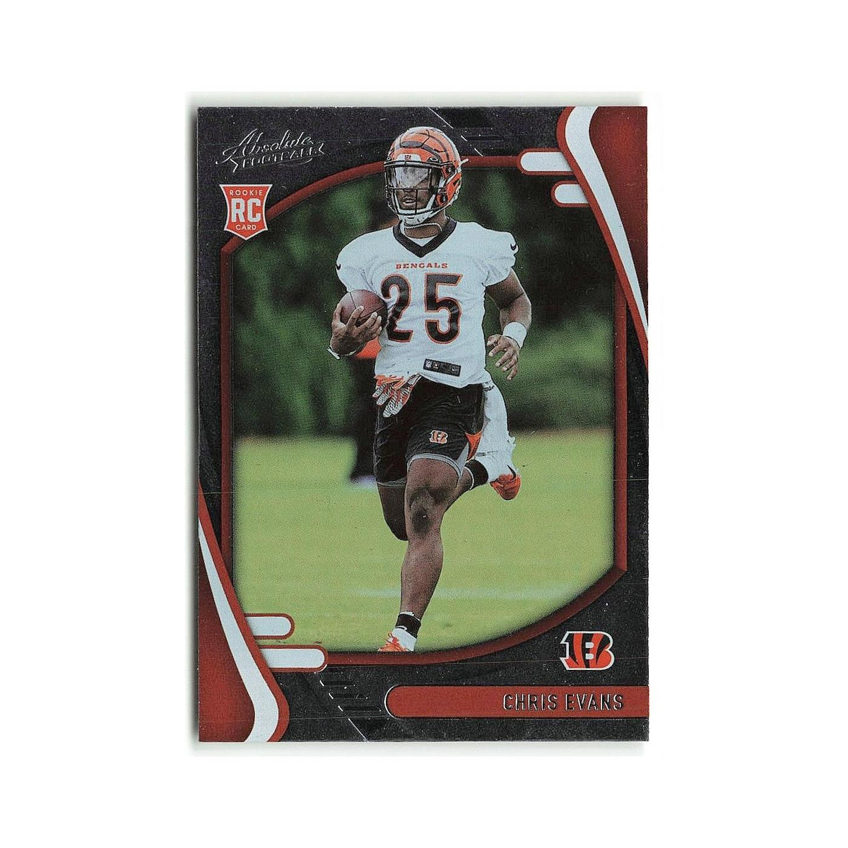 Chris Evans Rookie 2021 Panini Absolute #180 Cincinnati Bengals Football Card NM