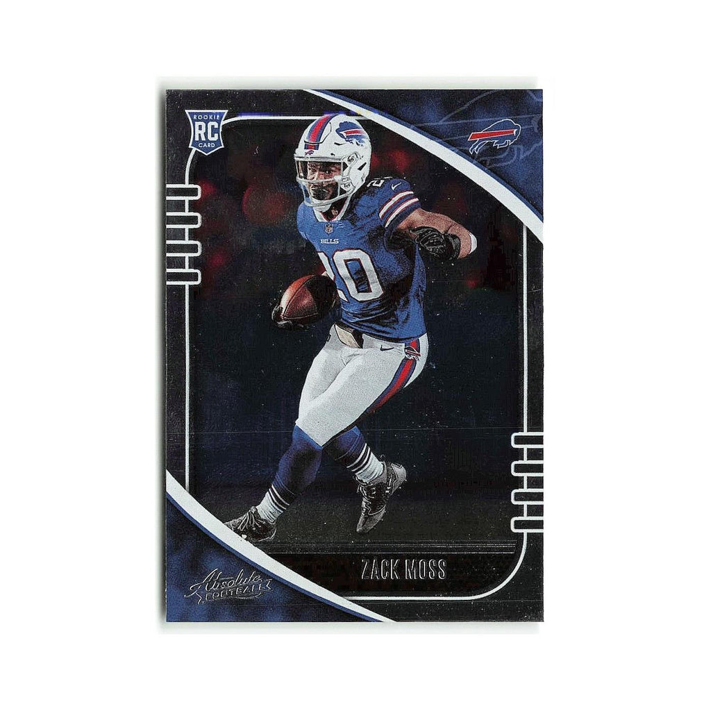 Zack Moss Rookie 2020 Panini Absolute #200 Buffalo Bills Football Card NM