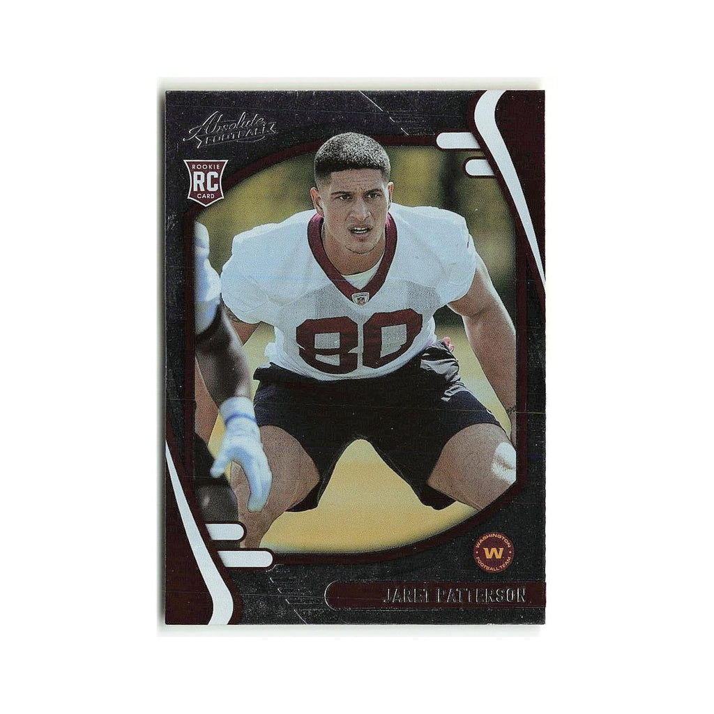 Jaret Patterson Rookie 2021 Panini Absolute #197 Washington Football Team NM
