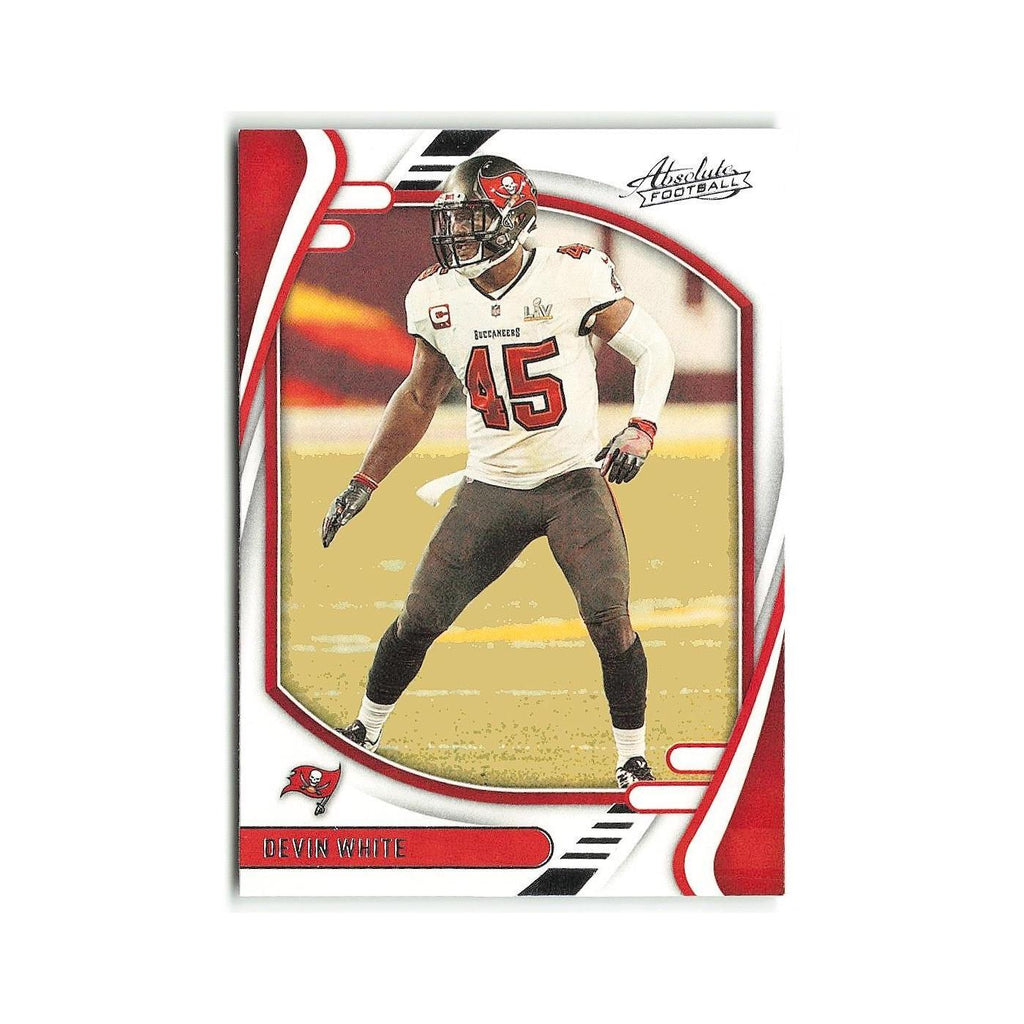 Devin White 2021 Panini Absolute #100 Tampa Bay Buccaneers Football Card NM