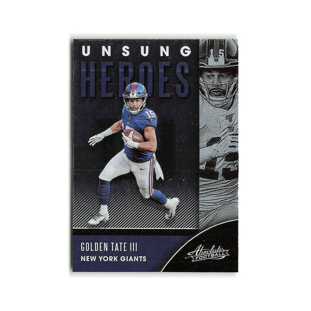 Golden Tate III 2020 Panini Absolute #UH-GT New York Giants Football Card NM