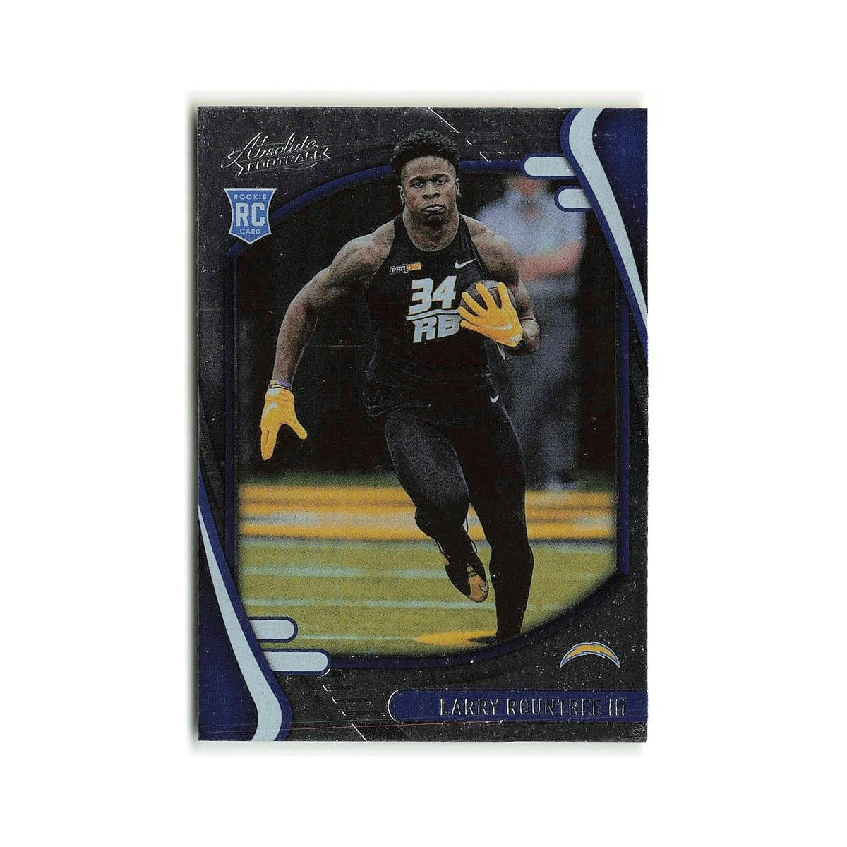 Larry Rountree III Rookie 2021 Panini Absolute #168 Los Angeles Chargers NM