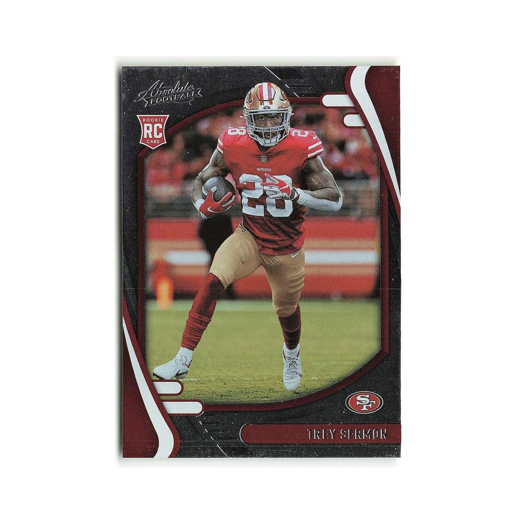 Trey Sermon Rookie 2021 Panini Absolute #126 San Francisco 49ers NM