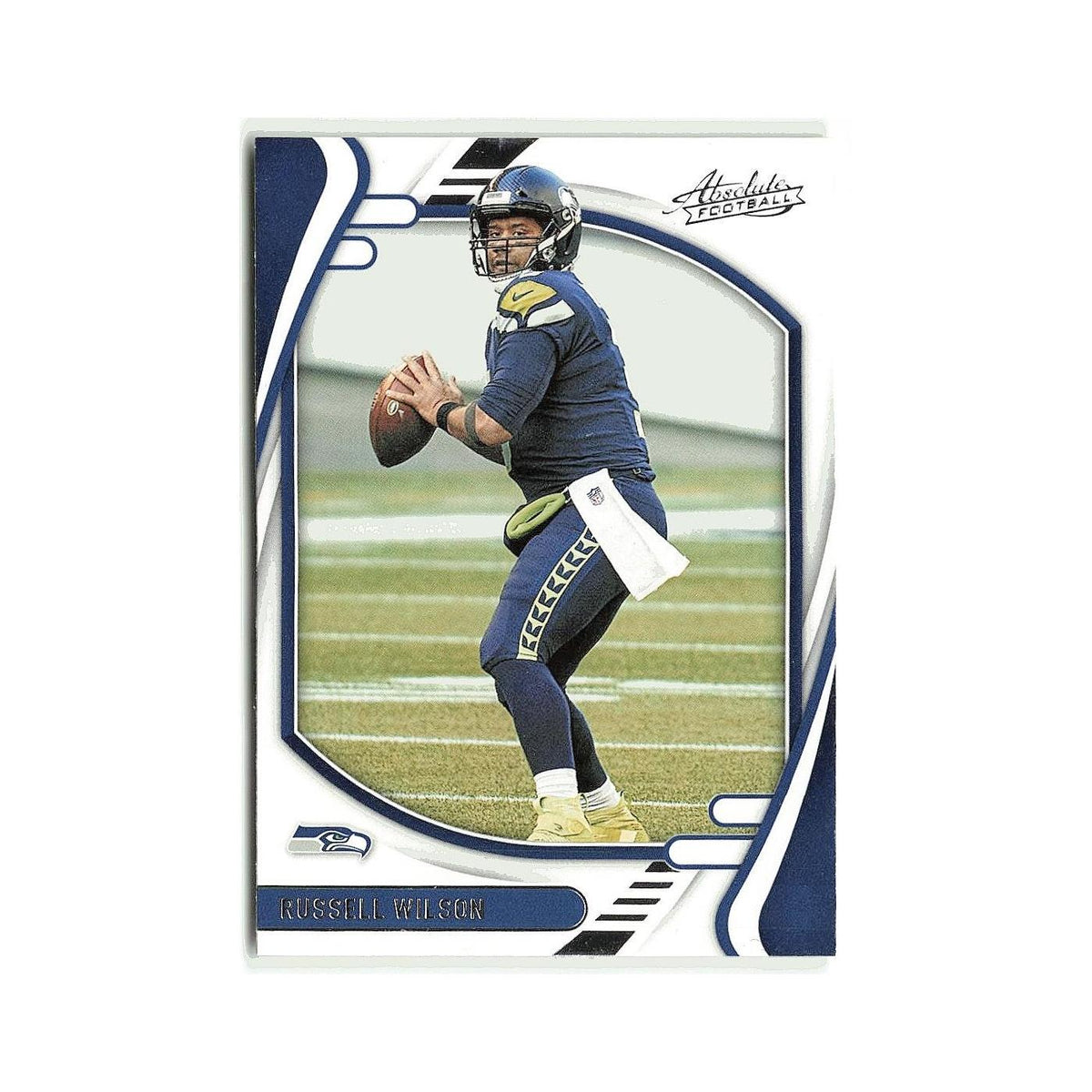 Russell Wilson 2021 Panini Absolute #85 Seattle Seahawks Football Card NM