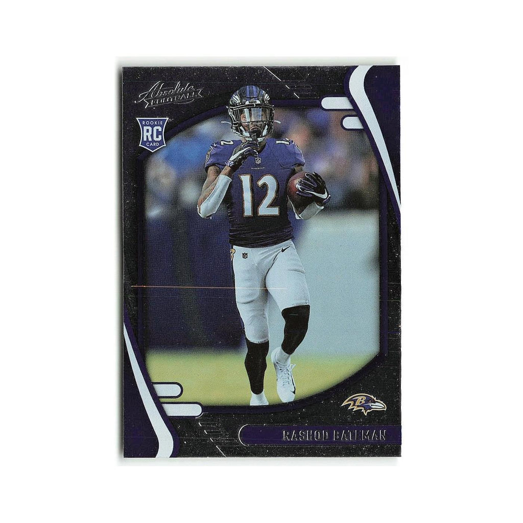 Rashod Bateman Rookie 2021 Panini Absolute #113 Baltimore Ravens NM