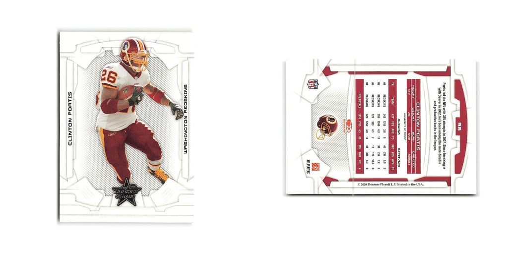 Clinton Portis 2008 Donruss Rookies & Stars #98 Washington Redskins NM