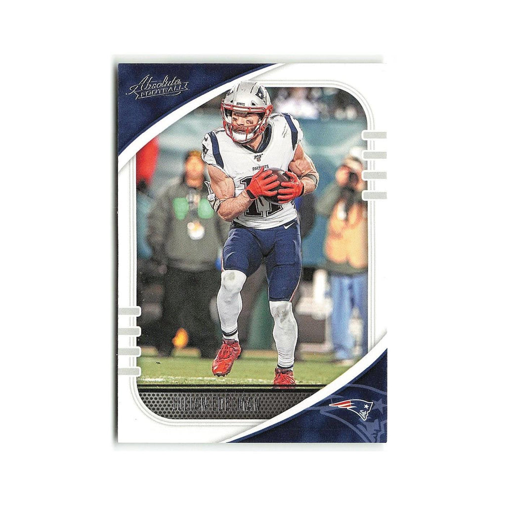 Julian Edelman 2020 Panini Absolute #68 New England Patriots Football Card NM