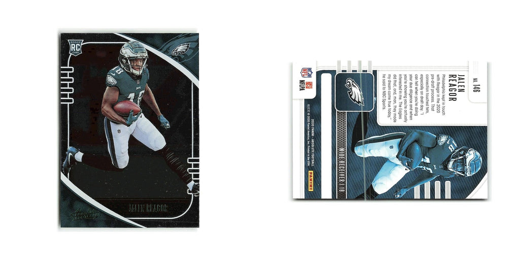 Jalen Reagor Rookie 2020 Panini Absolute Green #146 Philadelphia Eagles NM