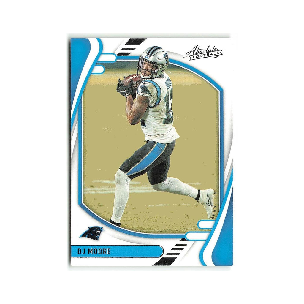 DJ Moore 2021 Panini Absolute #41 Carolina Panthers Football Card NM
