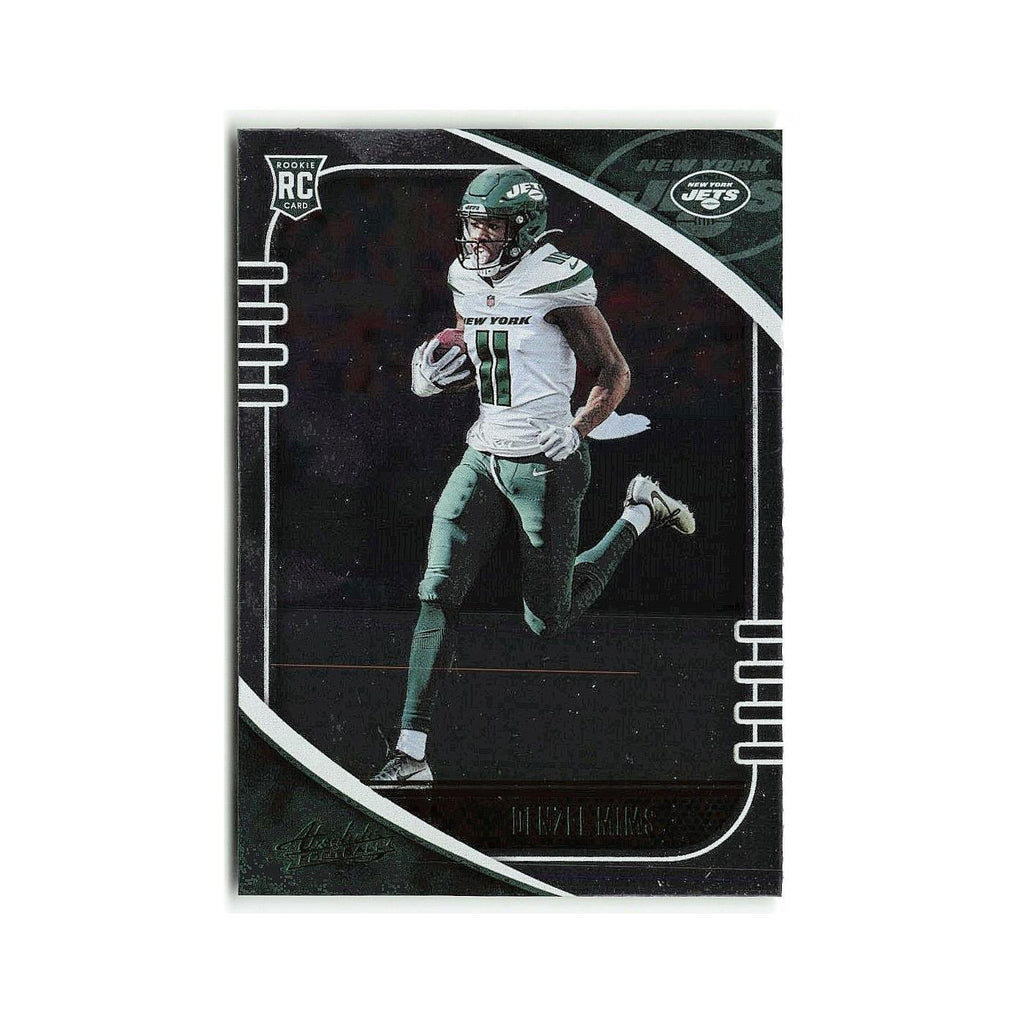 Denzel Mims Rookie 2020 Panini Absolute Green #129 New York Jets NM