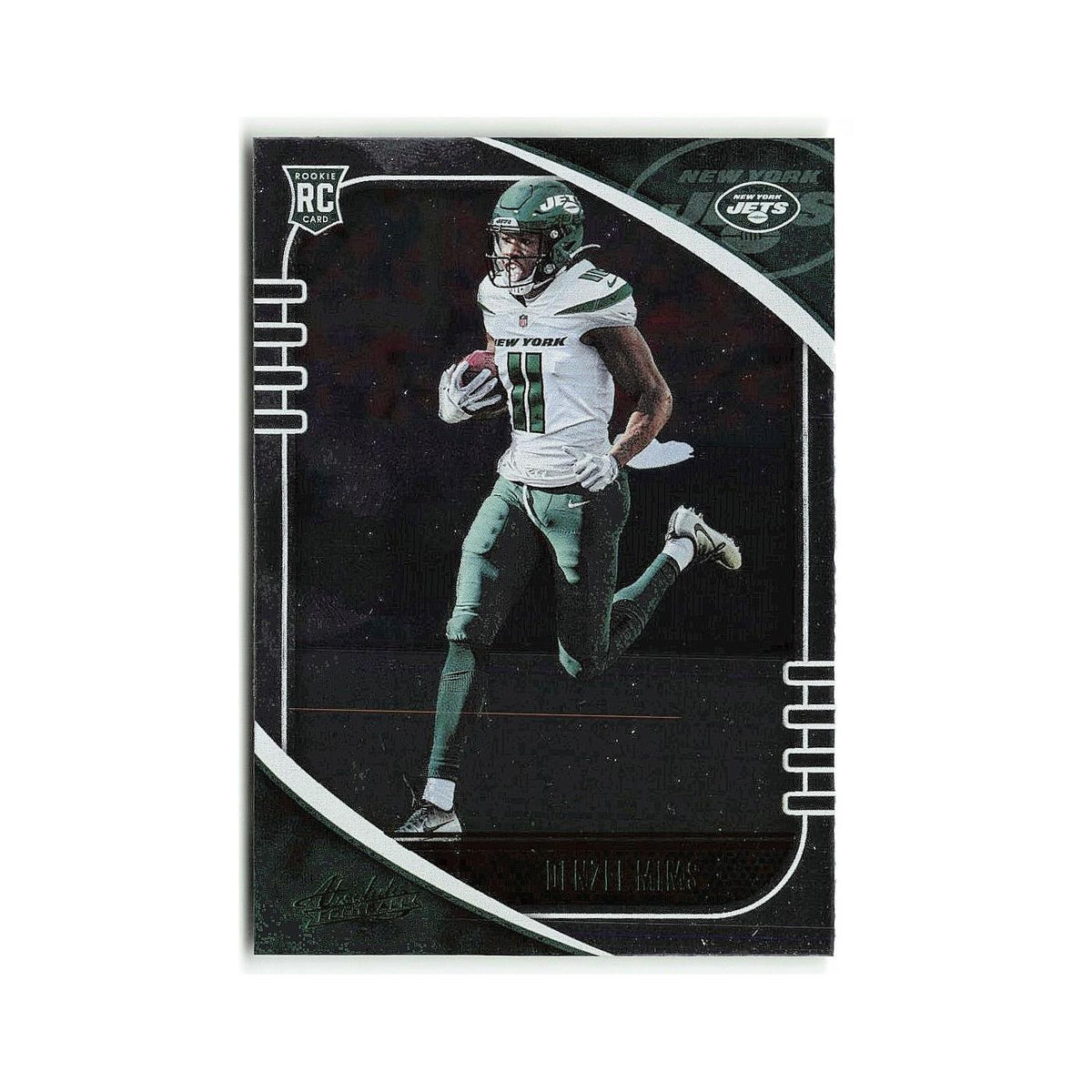 Denzel Mims Rookie 2020 Panini Absolute Green #129 New York Jets NM