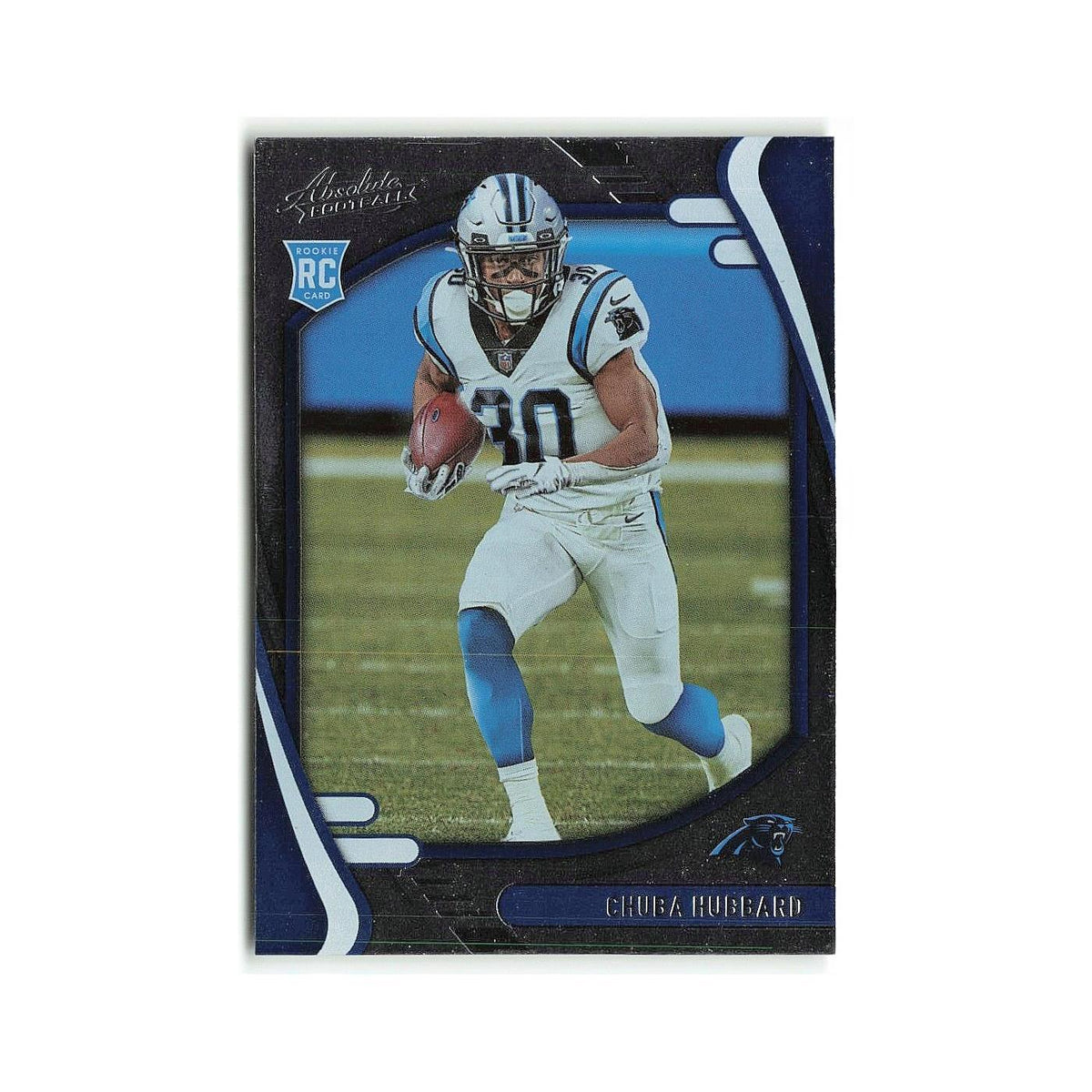 Chuba Hubbard Rookie 2021 Panini Absolute #134 Carolina Panthers NM