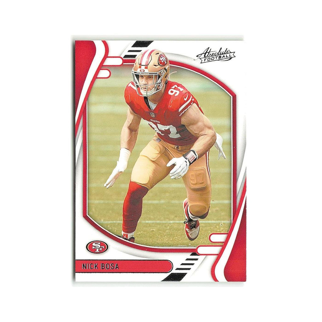 Nick Bosa 2021 Panini Absolute #84 San Francisco 49ers Football Card NM