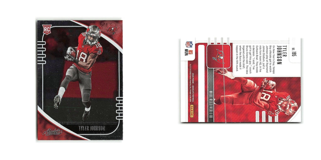 Tyler Johnson Rookie 2020 Panini Absolute #195 Tampa Bay Buccaneers NM