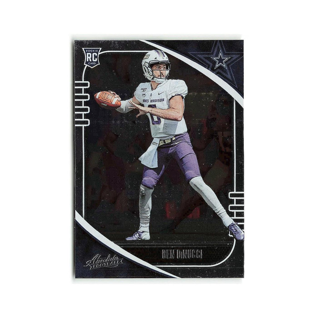 Ben DiNucci Rookie 2020 Panini Absolute #110 Dallas Cowboys Football Card NM