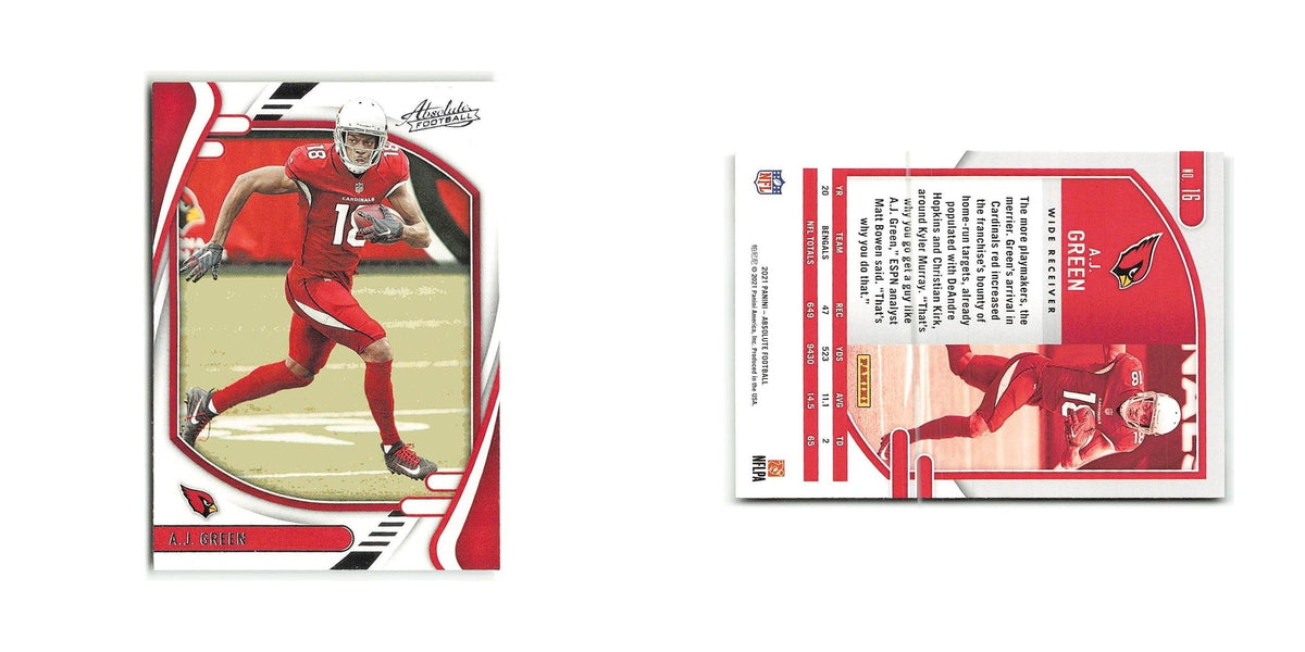 A.J. Green 2021 Panini Absolute #16 Arizona Cardinals Football Card NM
