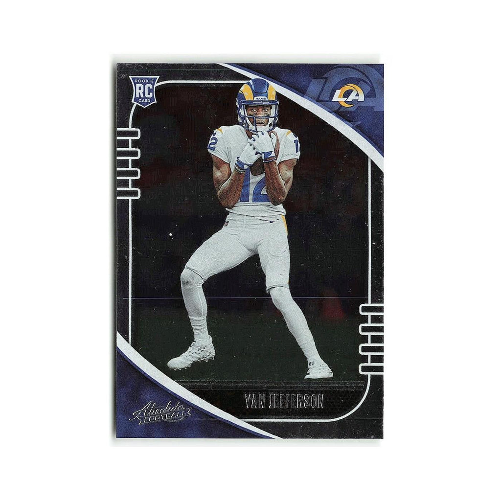 Van Jefferson Rookie 2020 Panini Absolute #196 Los Angeles Rams Football Card NM