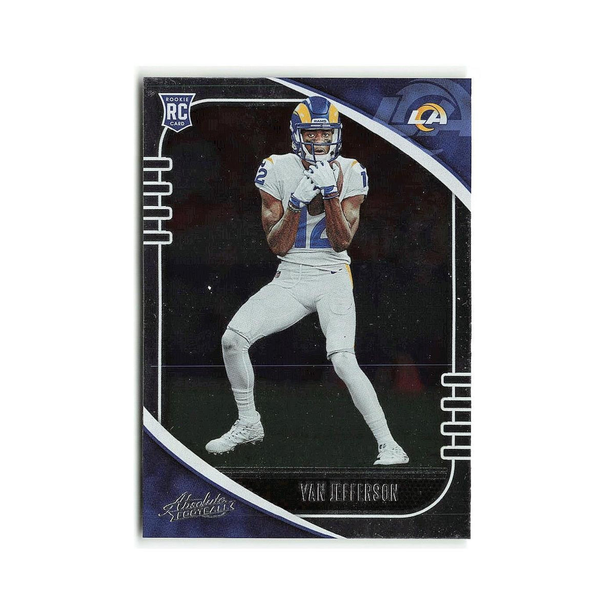 Van Jefferson Rookie 2020 Panini Absolute #196 Los Angeles Rams Football Card NM