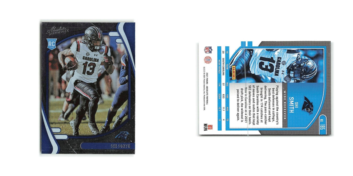 Shi Smith Rookie 2021 Panini Absolute #185 Carolina Panthers Football Card NM