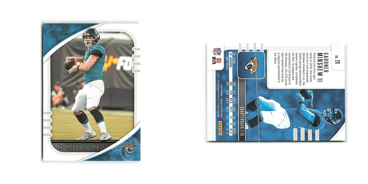 Gardner Minshew II 2020 Panini Absolute Green #26 Jacksonville Jaguars NM