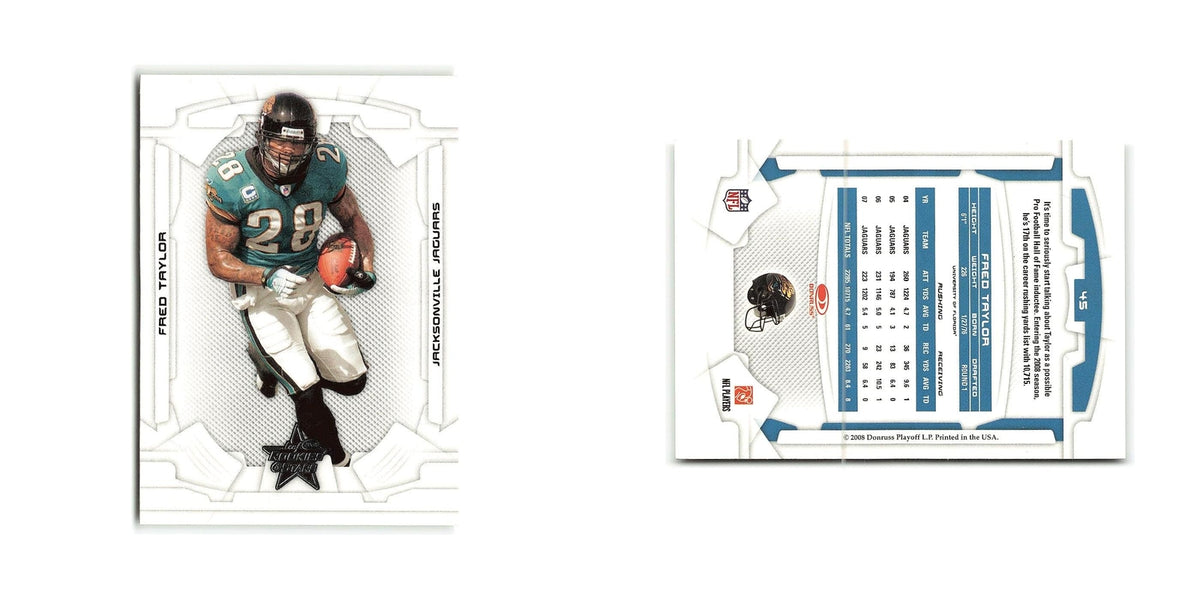 Fred Taylor 2008 Donruss Rookies & Stars #45 Jacksonville Jaguars NM