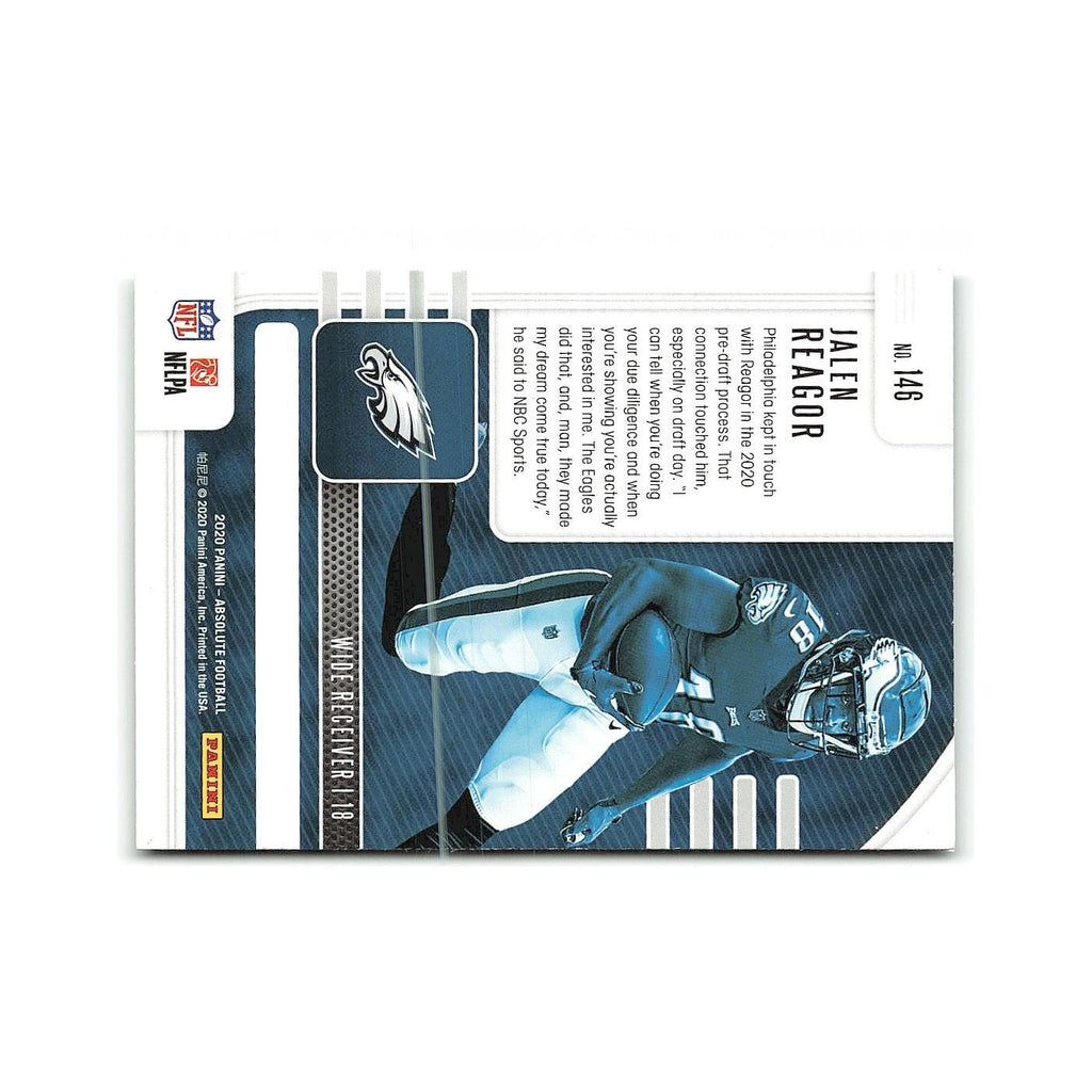 Jalen Reagor Rookie 2020 Panini Absolute #146 Philadelphia Eagles NM