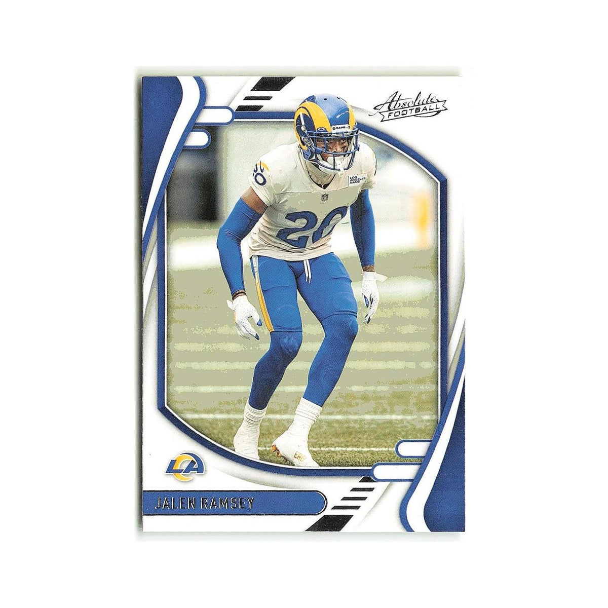 Jalen Ramsey 2021 Panini Absolute #5 Los Angeles Rams Football Card NM