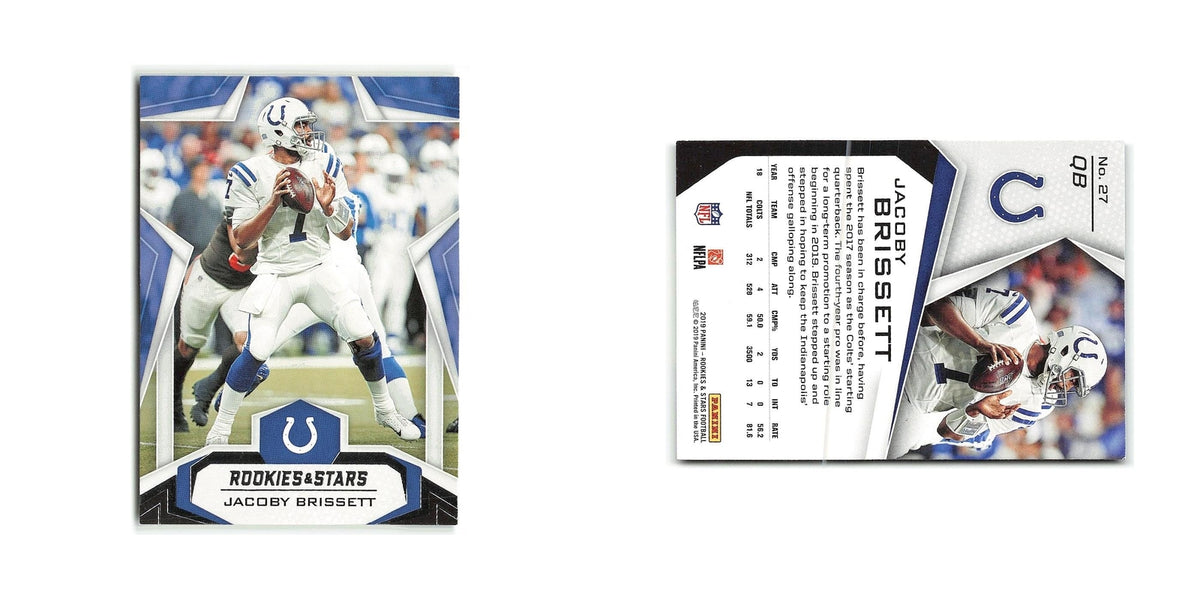 Jacoby Brissett 2019 Panini Rookies & Stars #27 Indianapolis Colts NM