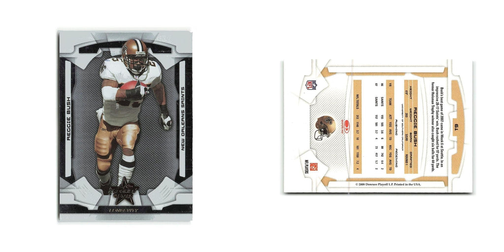 Reggie Bush 2008 Donruss Rookies & Stars #61 New Orleans Saints Football Card NM
