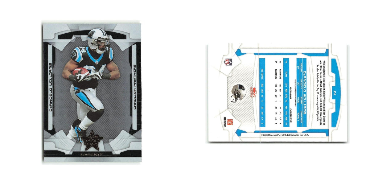 DeAngelo Williams 2008 Donruss Rookies & Stars #14 Carolina Panthers NM