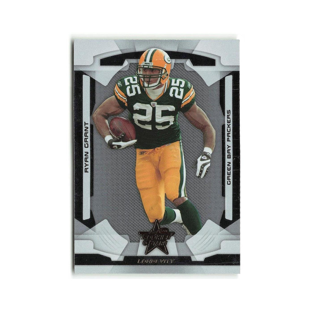 Ryan Grant 2008 Donruss Rookies & Stars #35 Green Bay Packers Football Card NM