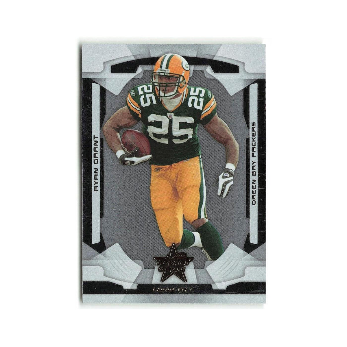 Ryan Grant 2008 Donruss Rookies & Stars #35 Green Bay Packers Football Card NM