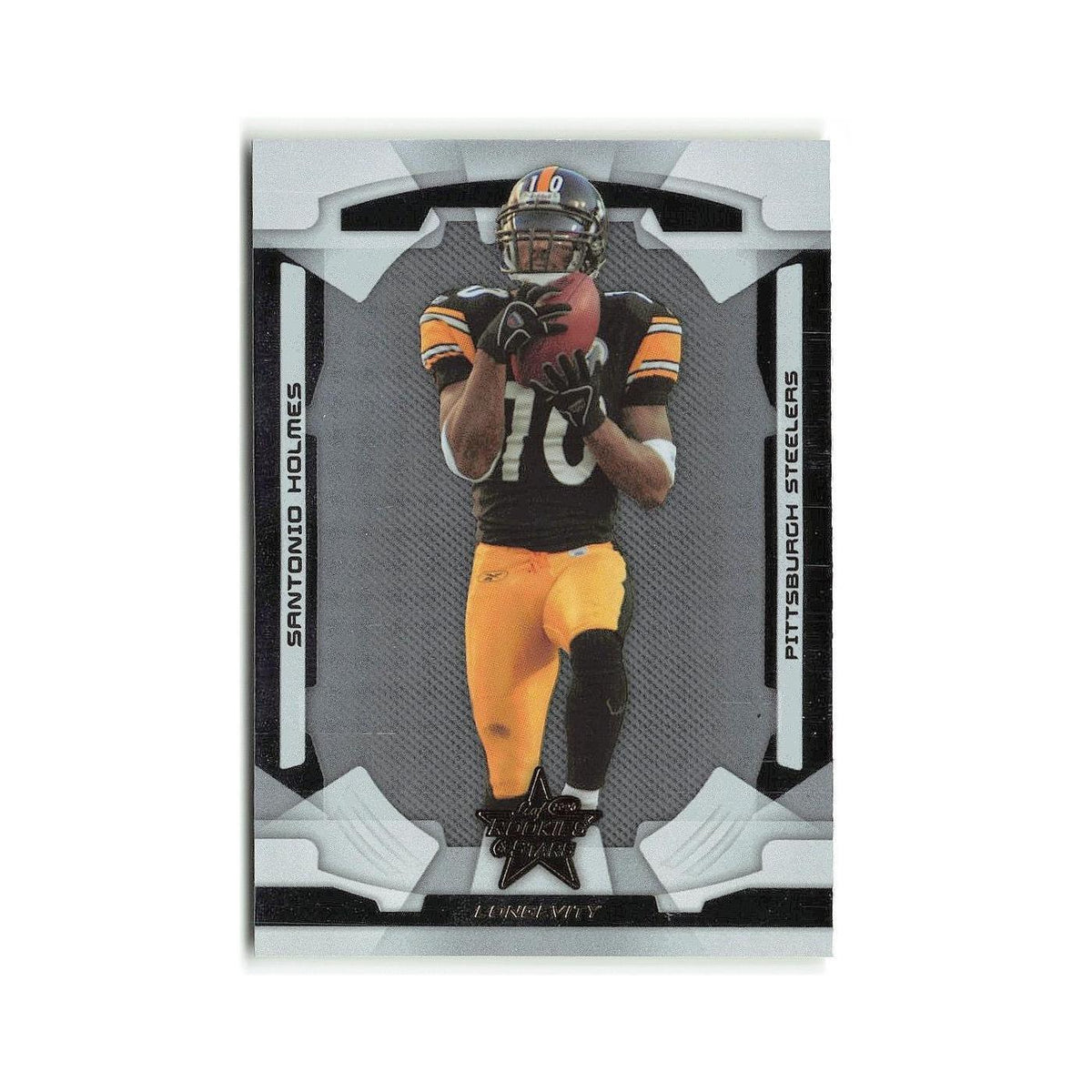Santonio Holmes 2008 Donruss Rookies & Stars #77 Pittsburgh Steelers NM