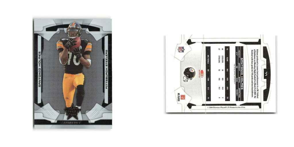 Santonio Holmes 2008 Donruss Rookies & Stars #77 Pittsburgh Steelers NM