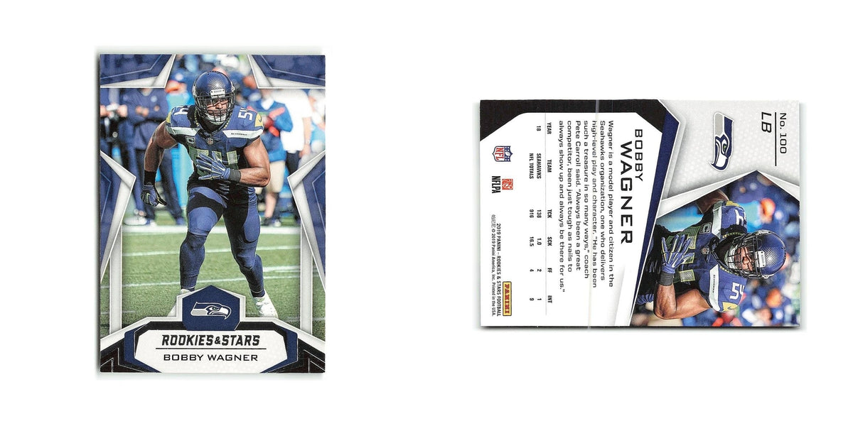 Bobby Wagner 2019 Panini Rookies & Stars #100 Seattle Seahawks Football Card NM