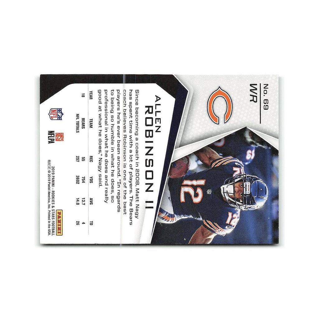 Allen Robinson II 2019 Panini Rookies & Stars #69 Chicago Bears Football Card NM